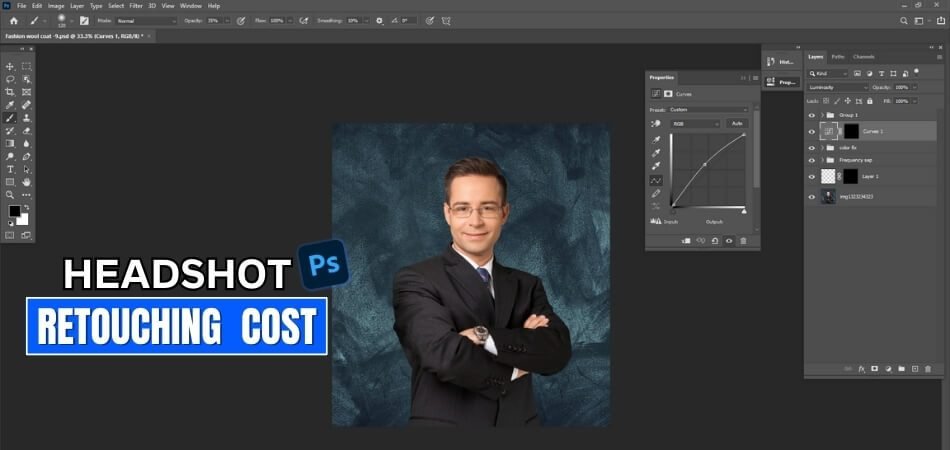 How Much Does Headshot Retouching Service Cost