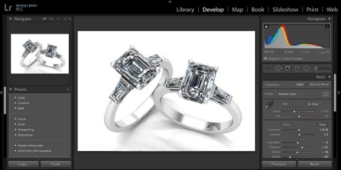 How to Edit Jewelry Photos in Lightroom