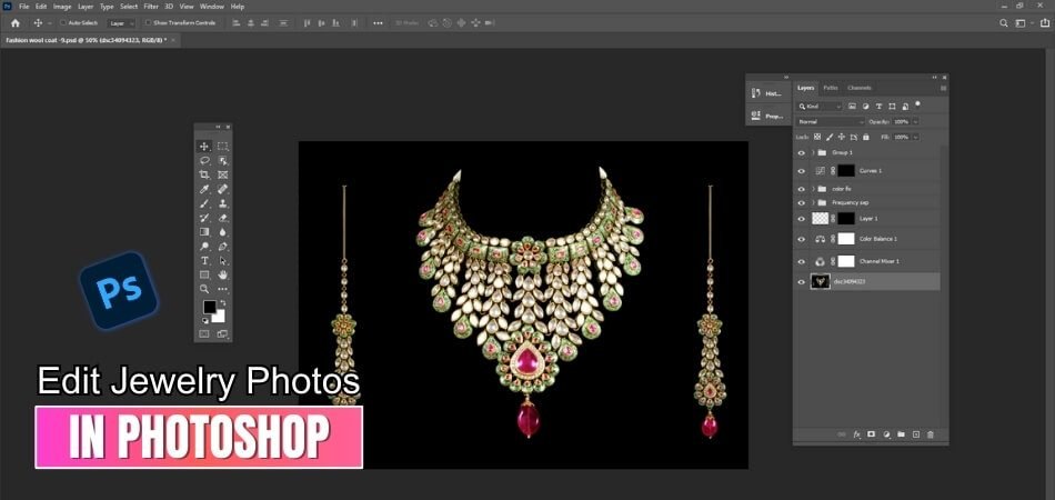 How to Edit Jewelry Photos in Photoshop
