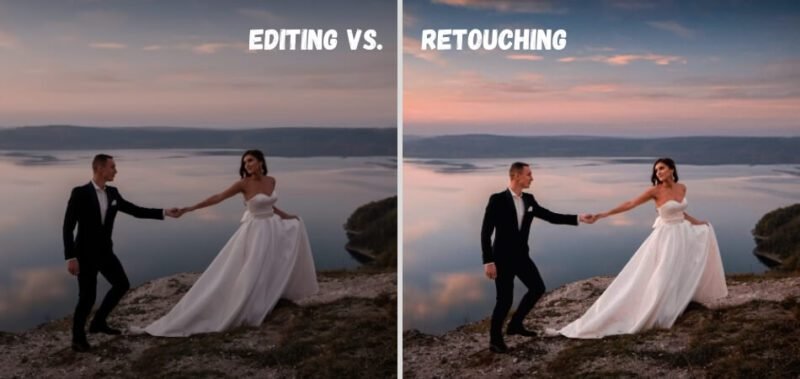 What is the Difference Between Photo Editing and Retouching