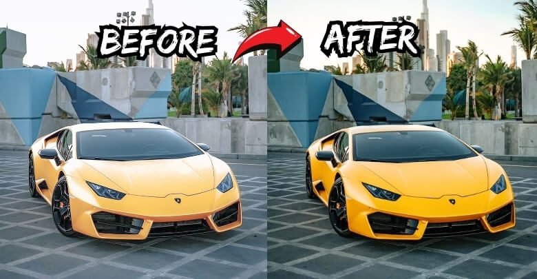 Automotive Photo Editing Service - When is It Necessary