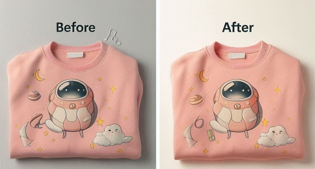 Before & After of E-Commerce Photo Editing