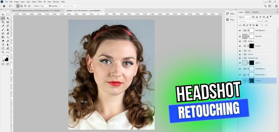 Is Headshot Retouching the Same as Photo Editing