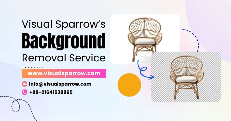 Visual Sparrow’s Background Removal Service