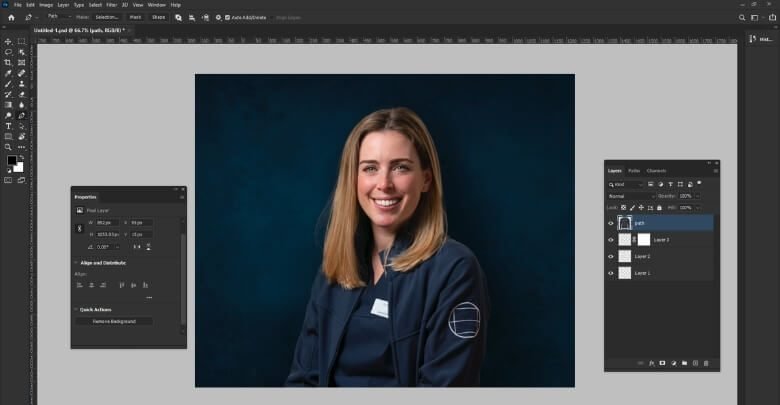 What Does Headshot Photo Retouching Signify