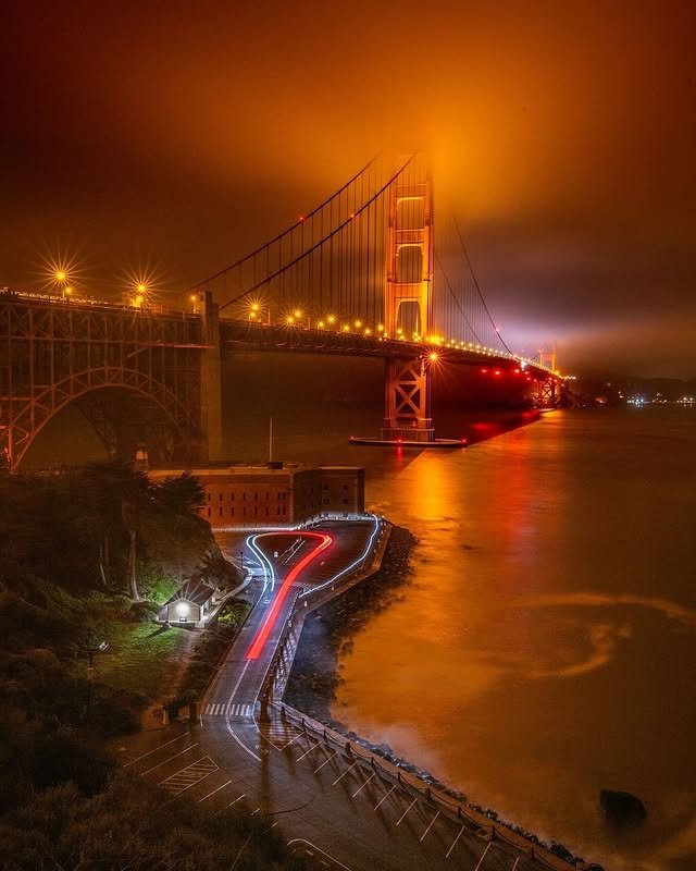 Bay Bridge at Night