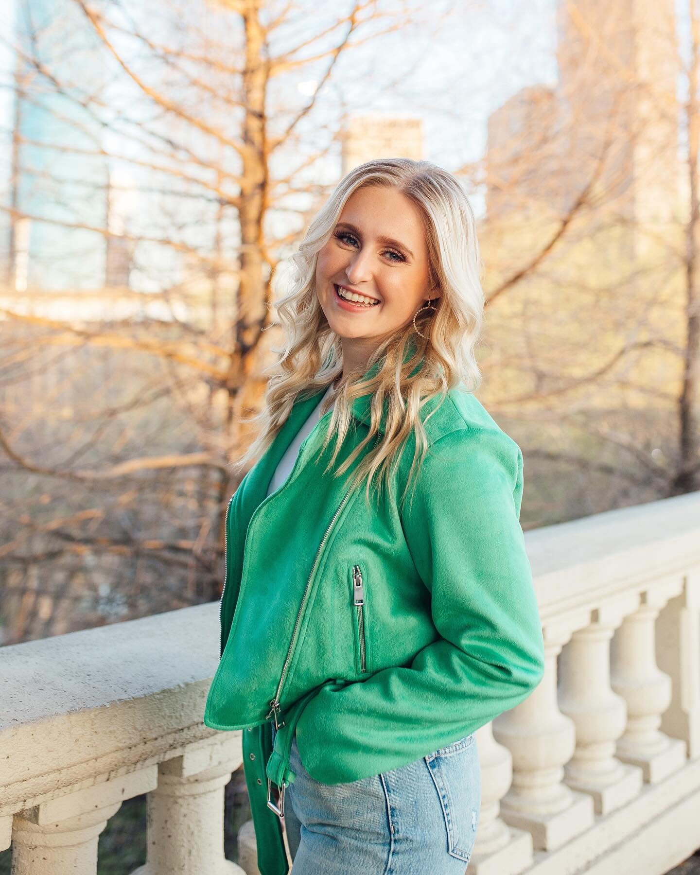 Bold Jacket, Big Smile