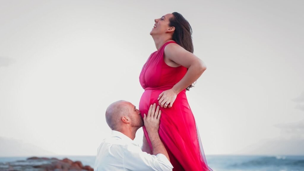 Couple Maternity Photoshoot Ideas