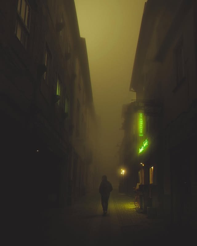 Fog Lane Glow