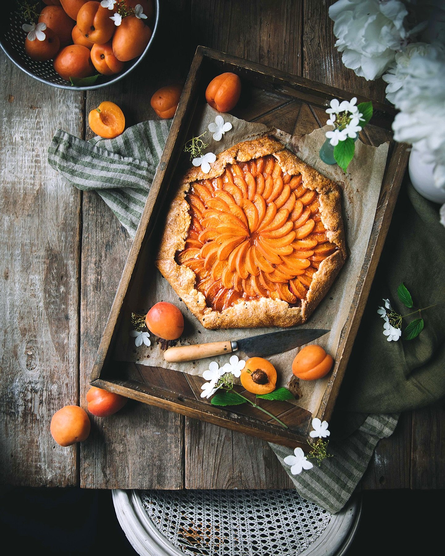 Food Surrounded By Props
