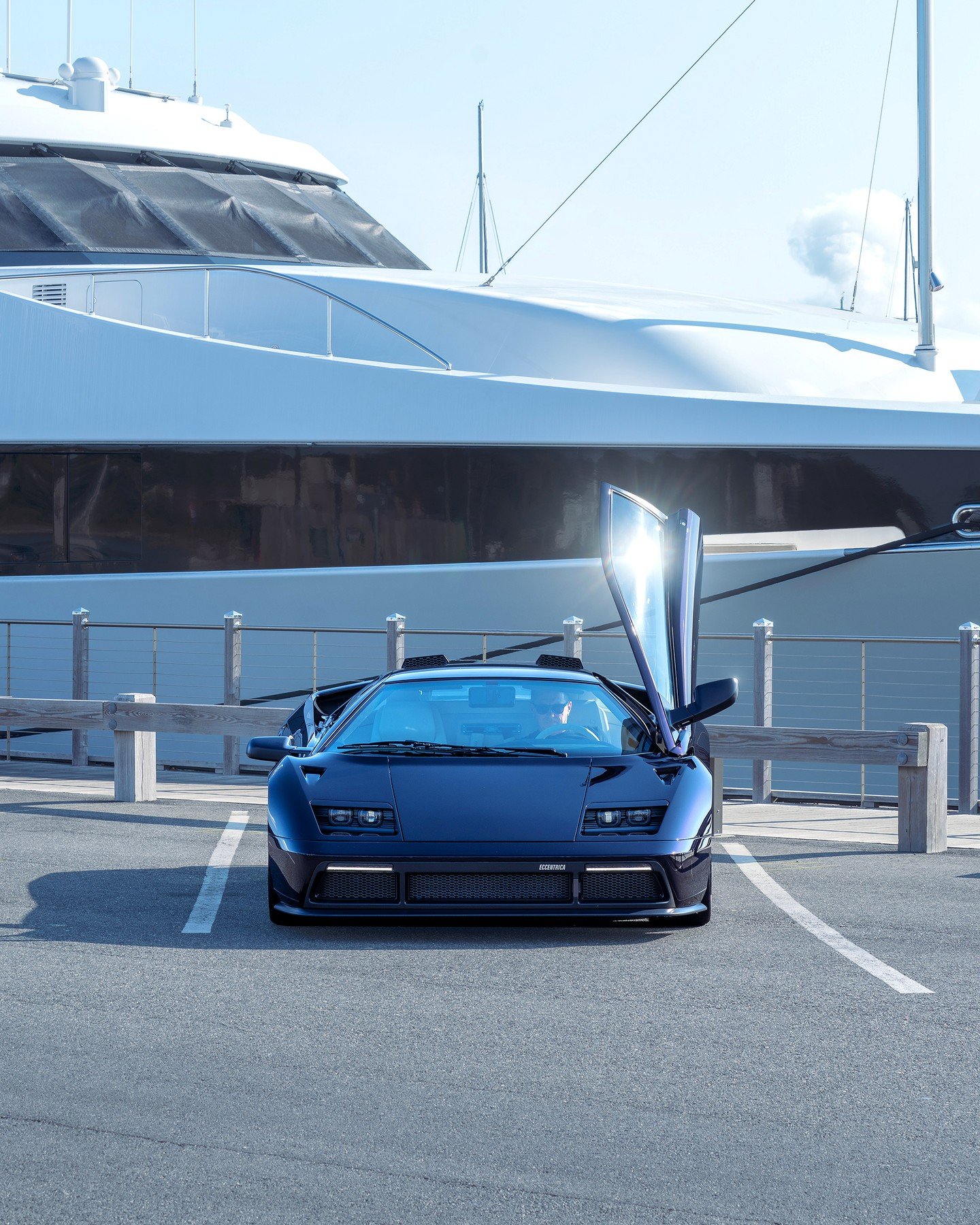 Lambo Meets Yacht