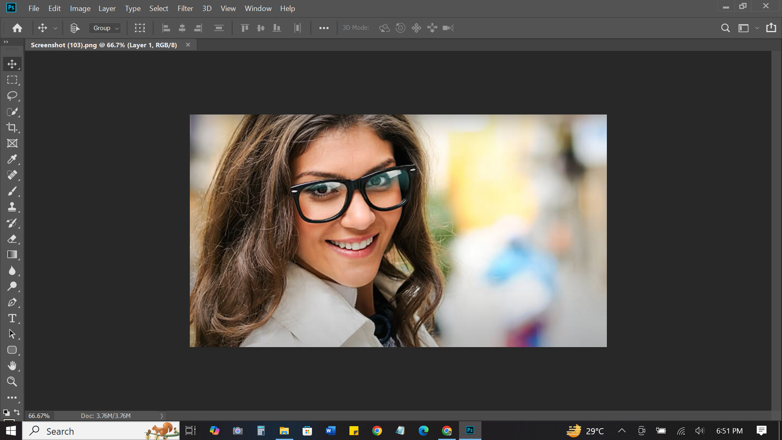 Removing Photo Glare In Photoshop