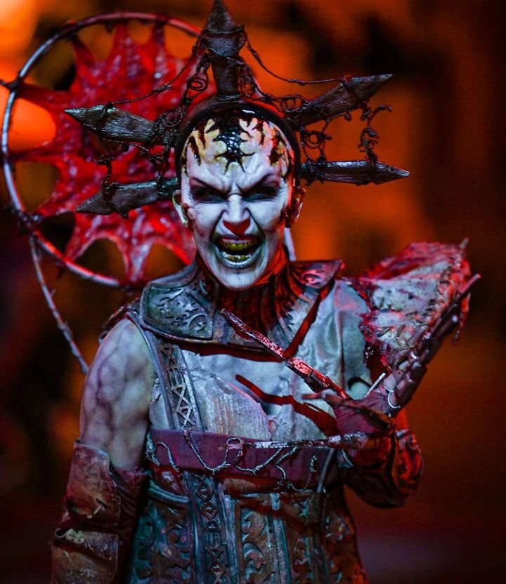 Sinister Halloween Look