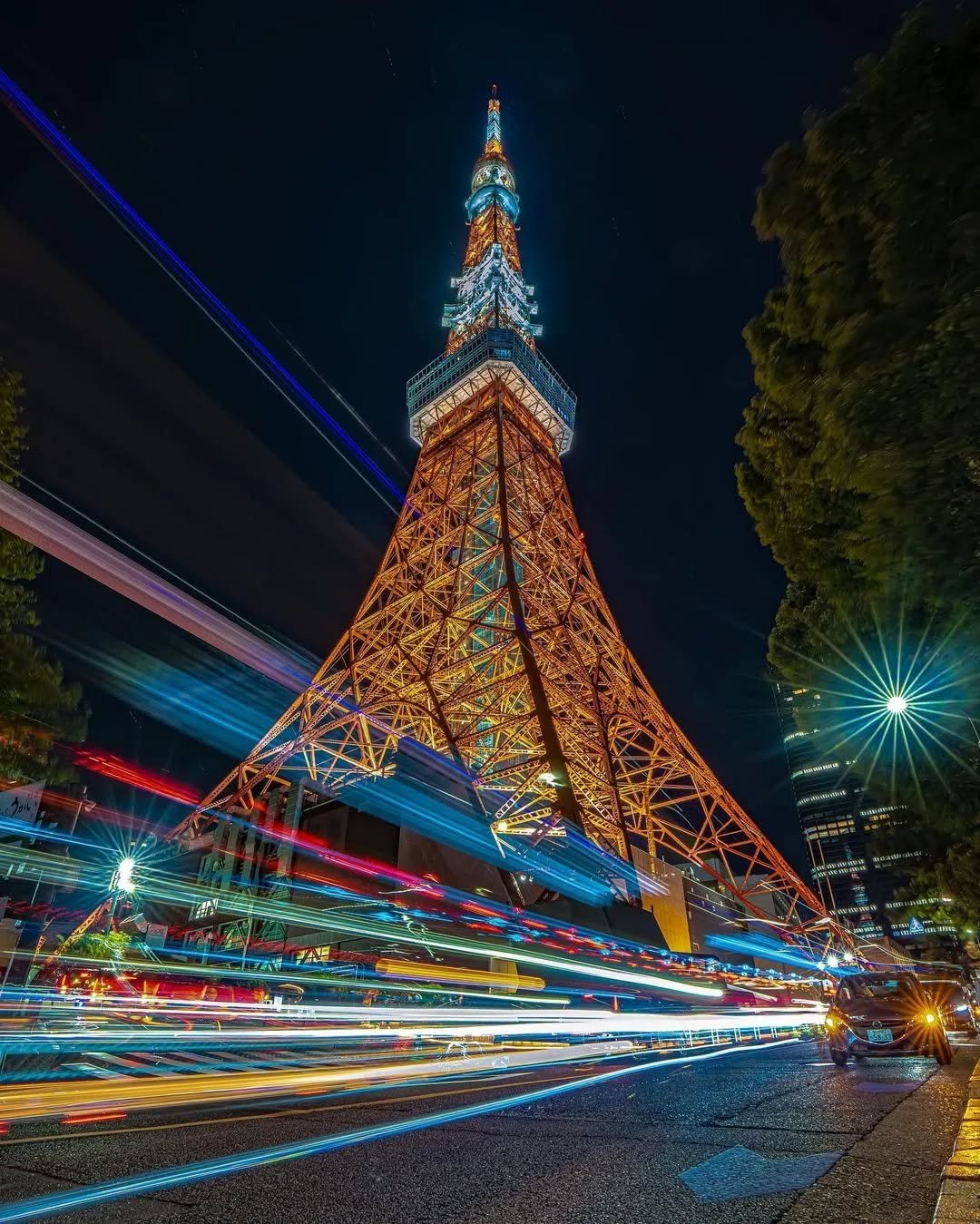 Tokyo Lights in Motion